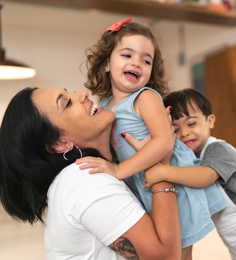 Family with propane service support